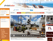 Tablet Screenshot of phukettoday.com